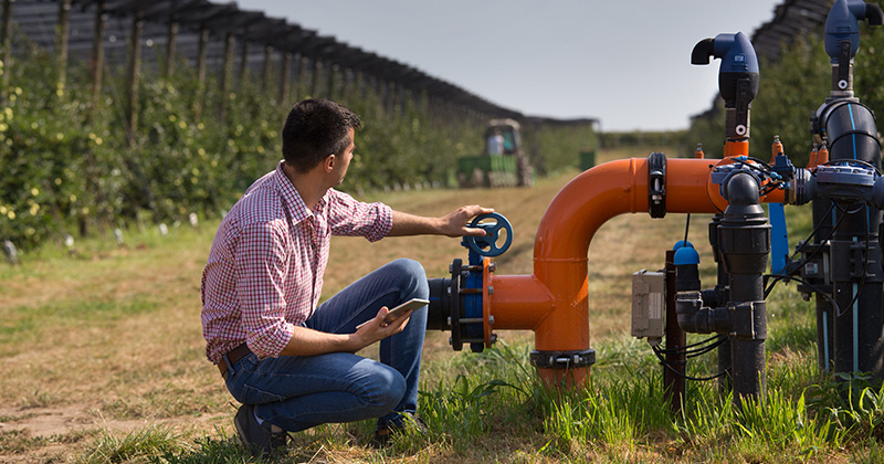 Método de Riego y Drenaje